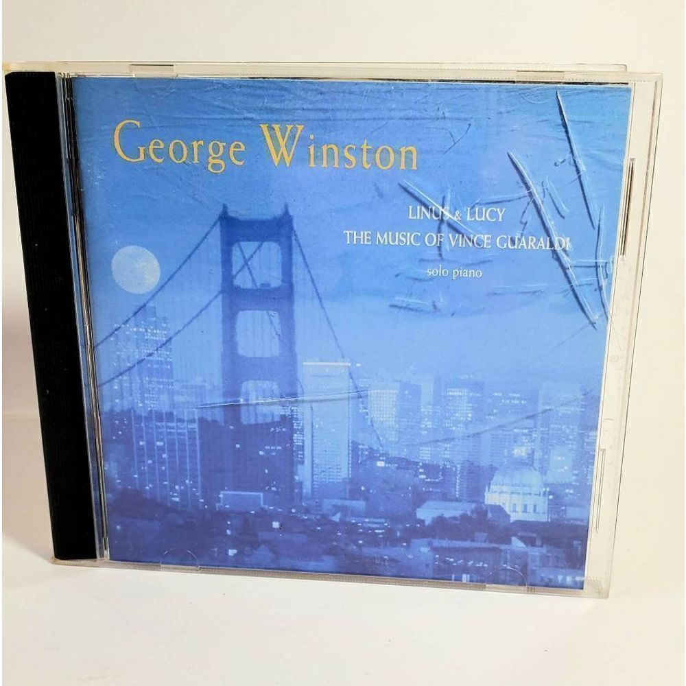 George Winston - LINUS & LUCY THE MUSIC OF VINCE GUARALDE solo piano [CD]